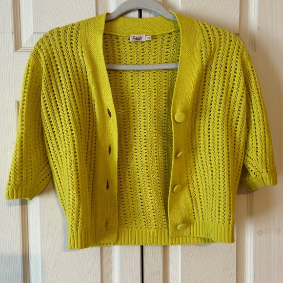 FAHERTY Acklin Sweater Top - Limeaid - Picture 2 of 3
